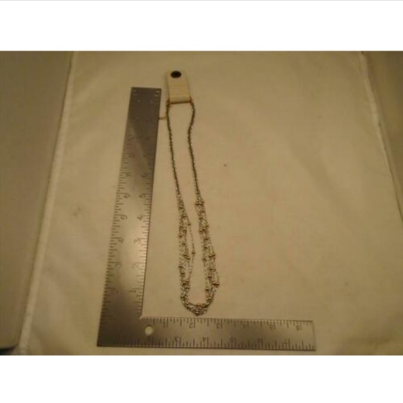 ANTHROPOLOGIE TWO TONE GOLD STATEMENT NECKLACE NWT - Picture 4 of 4